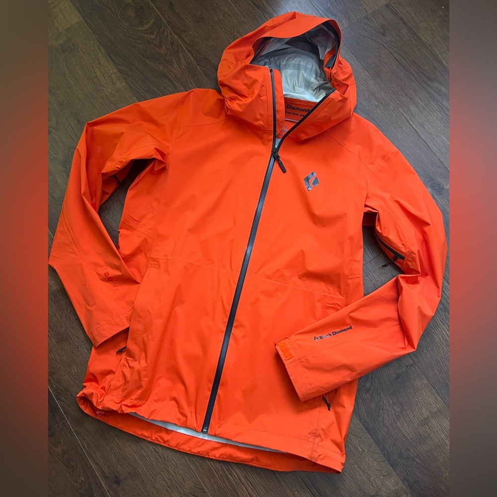 Black Diamond Stormline Rain Shell Mens Meduim